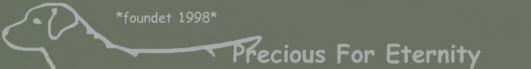 Klick here   -  Back Home  -  Precious For Eternity